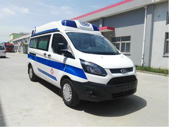 福特全顺V362一体化监护型救护车